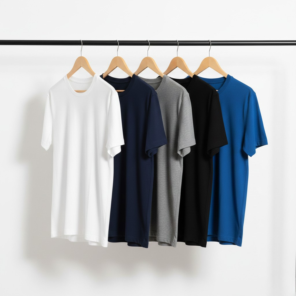 Premium Solid Color T-shirt Combo
