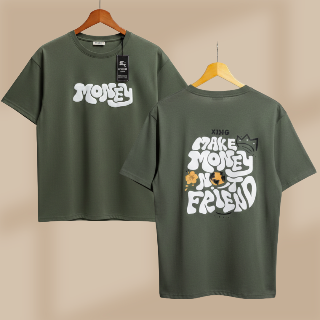 Buy 1 Drop Shoulder Tee & Get 1 Solid Tee Free!
