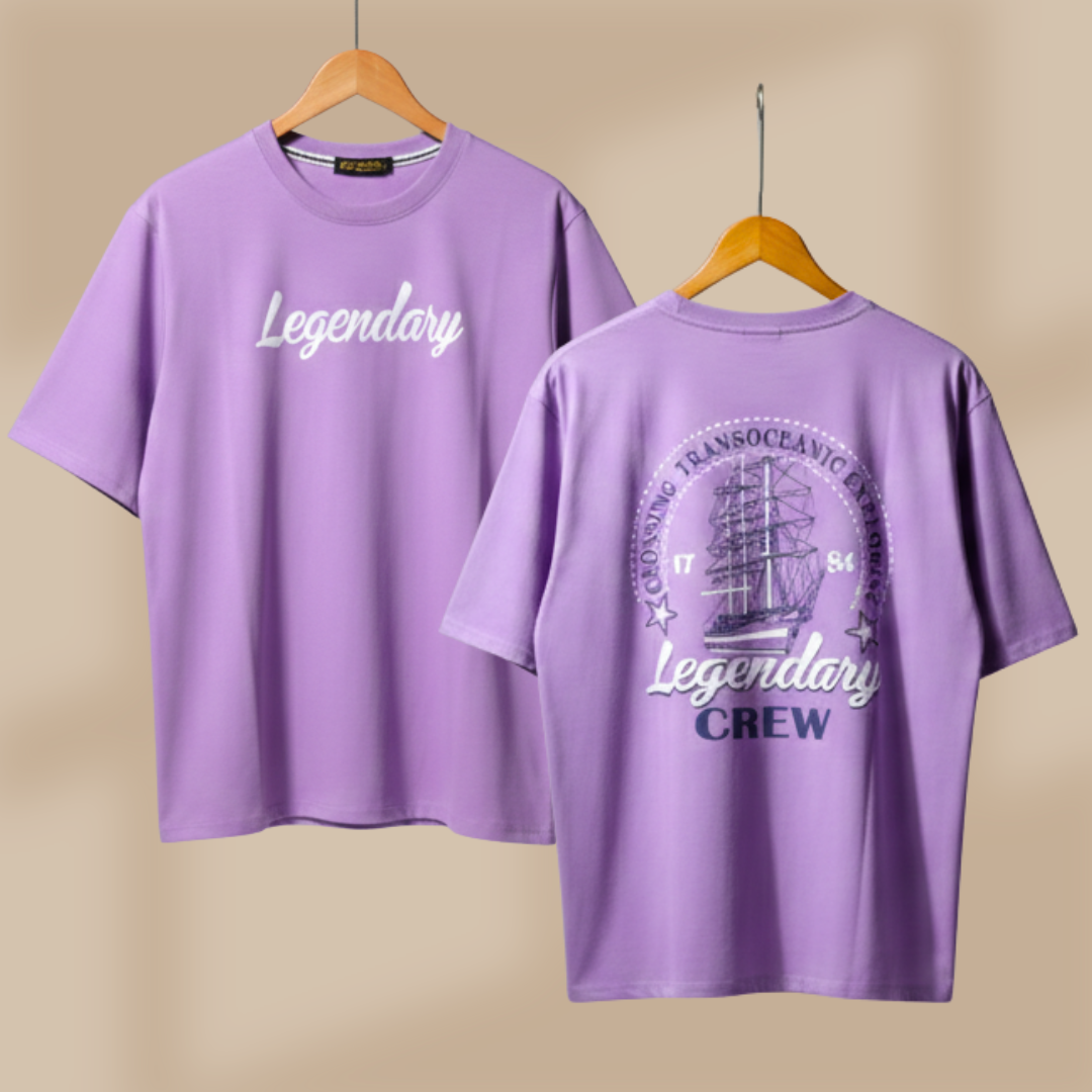 Buy 1 Drop Shoulder Tee & Get 1 Solid Tee Free!